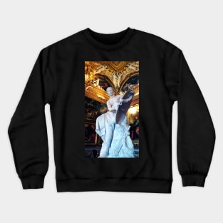 Fine Art Statue in Florence, Italy Crewneck Sweatshirt